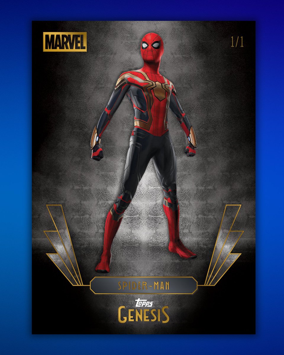 𝗛𝗜𝗦𝗧𝗢𝗥𝗬: The first Topps Disney release in the United States is officially here.

This is one of the first-ever card sets to include characters from Disney, Pixar, Marvel and Lucasfilm all in one collection.

2025 Topps Disney Genesis releases TODAY at 12pm EST. #1of1Day