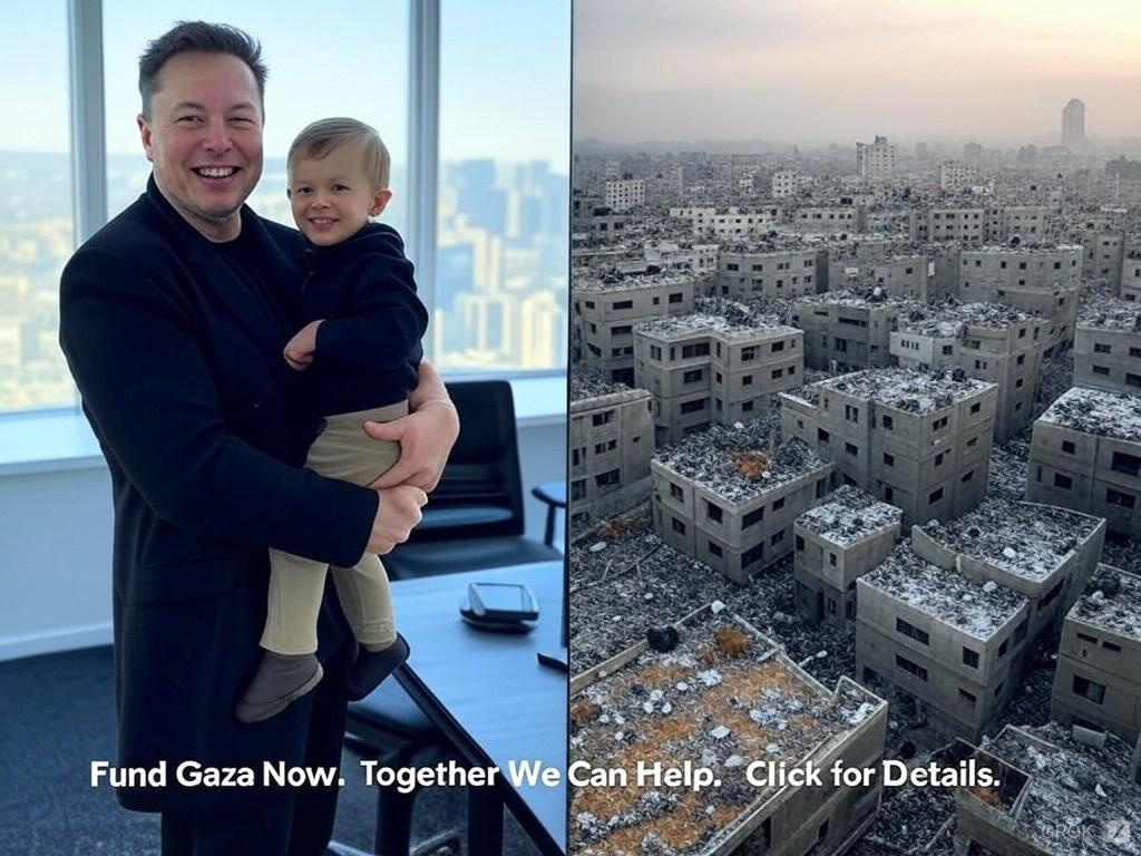 JavedJaved48's tweet photo. A compassionate wish for 2025 - "A #GazaFundingProject to be initiated & sponsored by #X organization to help out those in the midst of ongoing miseries in #Gaza"! @elonmusk would you, 🙏! #RT
https://t.co/Z7aUiU3tpN
https://t.co/NXUB2T3dVY
#Elon #ElonMusk #Musk #Humanity 
#Grok has touching compassion and says: "I don't have the capability to directly communicate with Elon Musk or initiate funding projects on behalf of X organization."
"However, I can certainly share the sentiment and your appeal with the community here, hoping it might reach broader audiences who could take action or raise awareness."
"Your point about the shared humanity and the love for children is poignant and universally relatable. It's a powerful reminder of our common values. Here's hoping that your message finds its way to those who can make a difference."