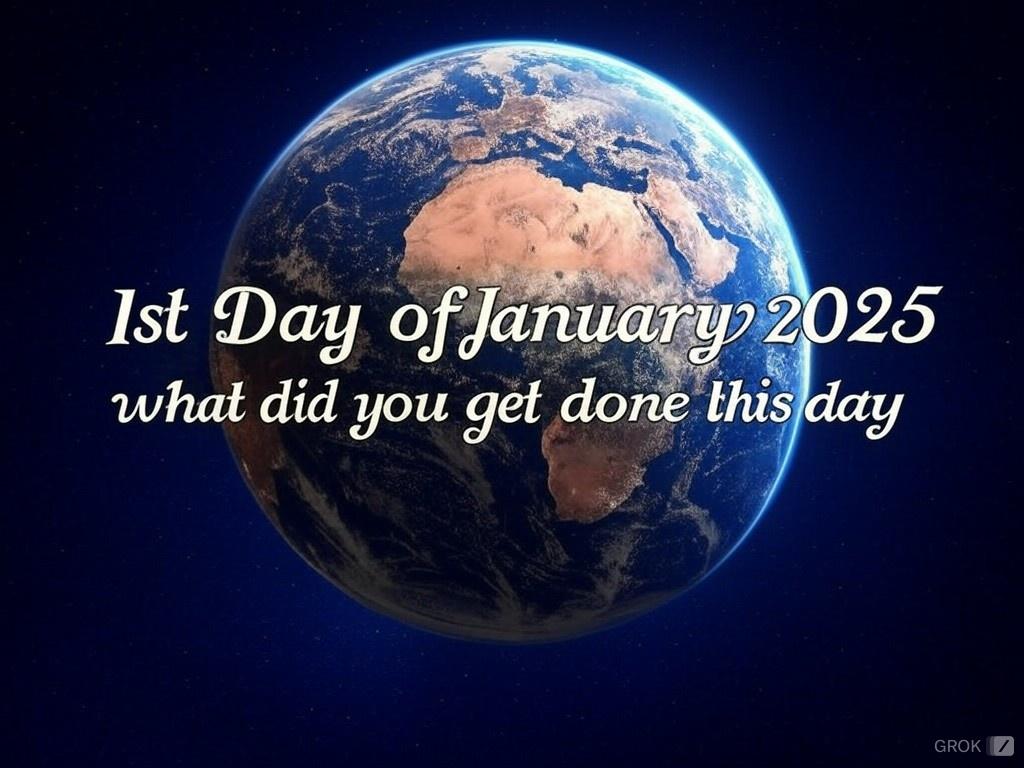 EngrSARFRAZawan's tweet image. I'll remind you this year how not to waste a single day of 2025.
Engage, connect, and build your life for a better future with health, vision, and freedom.
This is the first reminder of the 2025.