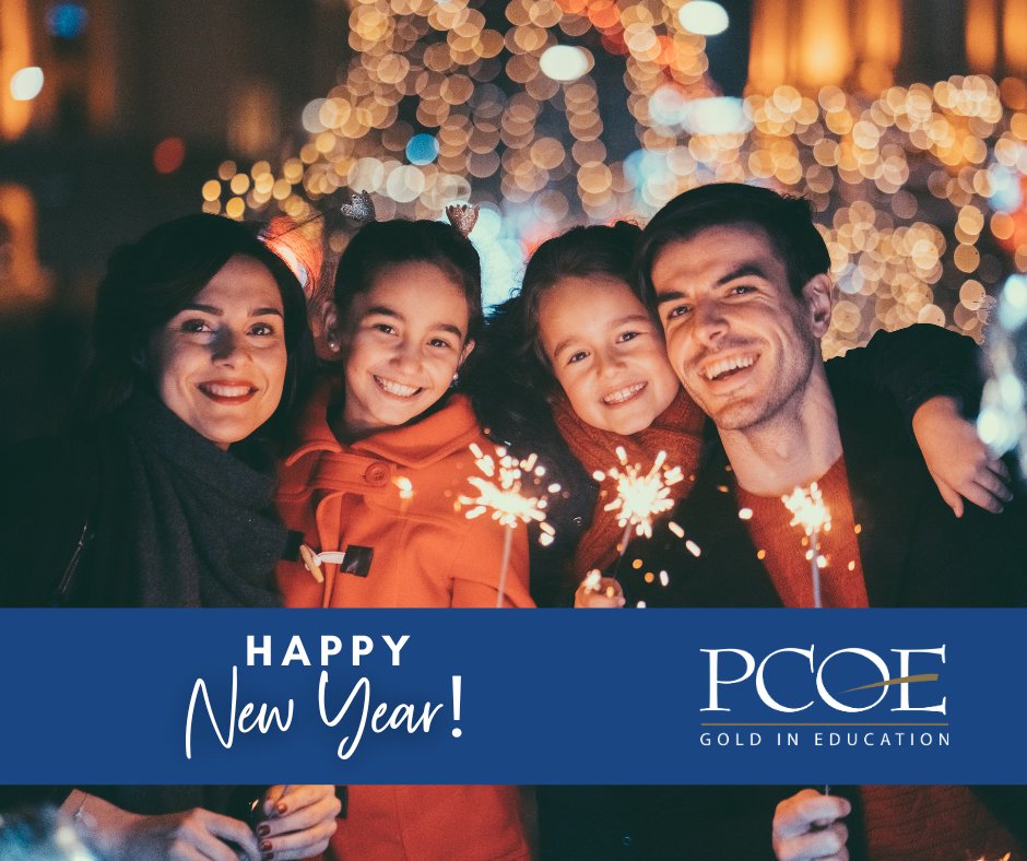 Hello 2025! Happy New Year to all of our Placer County school communities! 🎇👏 

PCOE offices will resume business beginning tomorrow, January 2.