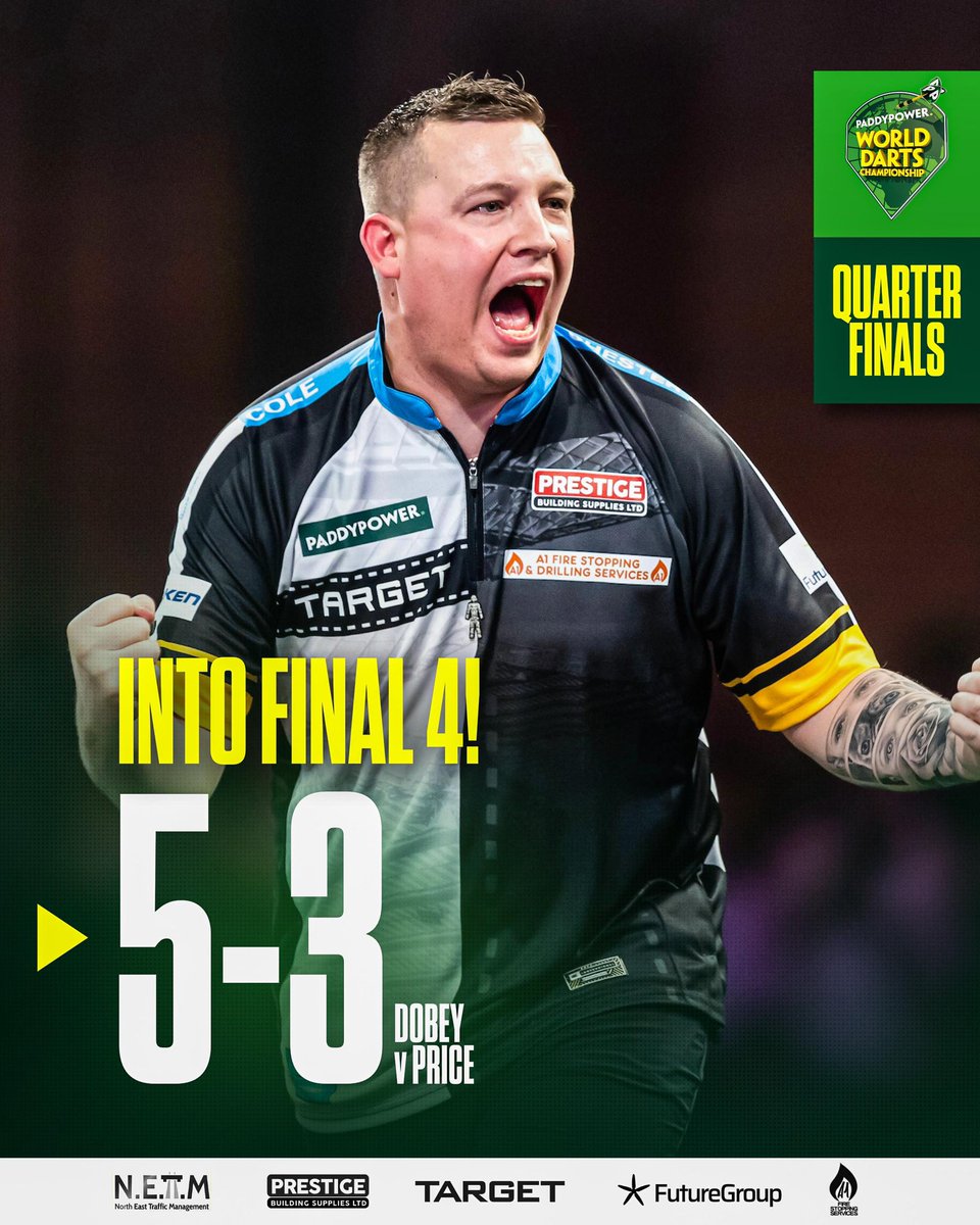 Chris Dobey tweet media