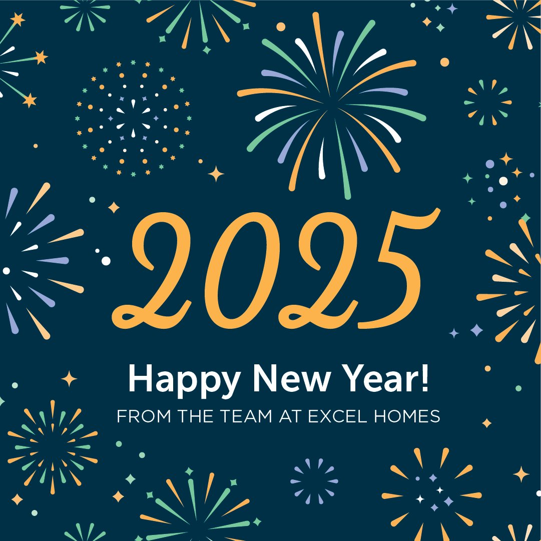 Excel Homes (@excelhomesyyc) on Twitter photo Happy New Year! As we wrap up another fantastic year, we'd like to extend a heartfelt thank you to our staff, partners and customers. 💙 
We cannot wait to see what's ahead of us in 2025, and we look forward to seeing you in the new year! 🎉 
#NewYear #ExcelHomes #2025 Happy New Year! As we wrap up another fantastic year, we'd like to extend a heartfelt thank you to our staff, partners and customers. 💙 
We cannot wait to see what's ahead of us in 2025, and we look forward to seeing you in the new year! 🎉 
#NewYear #ExcelHomes #2025