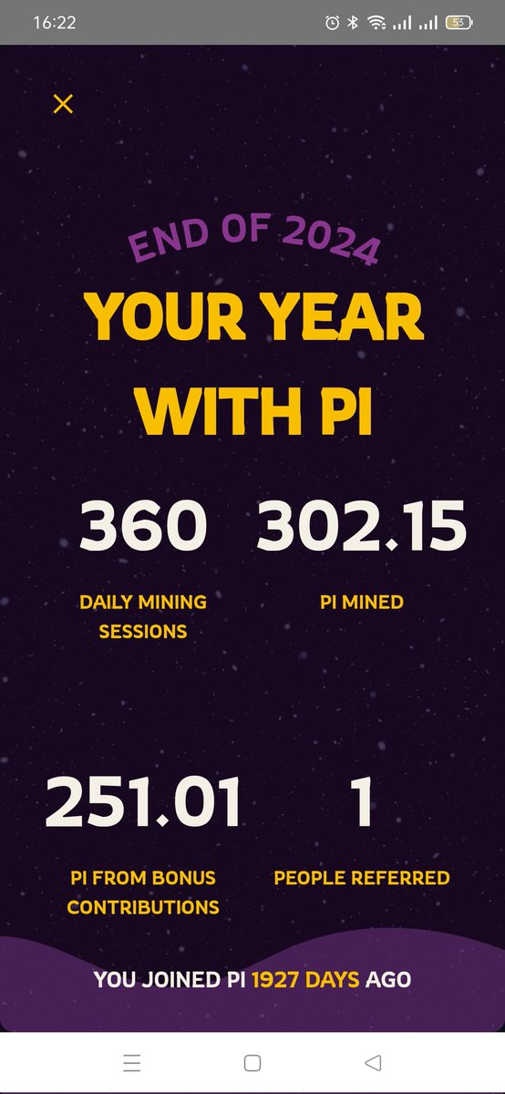 vanvenguyen6666's tweet photo. Cả năm đạt bao nhiêu đây thui càng ngày càng khó khai thác nhỉ
#PiNetwork
#pimainet
@vanvenguyen6666 https://t.co/L9r53MaCHT