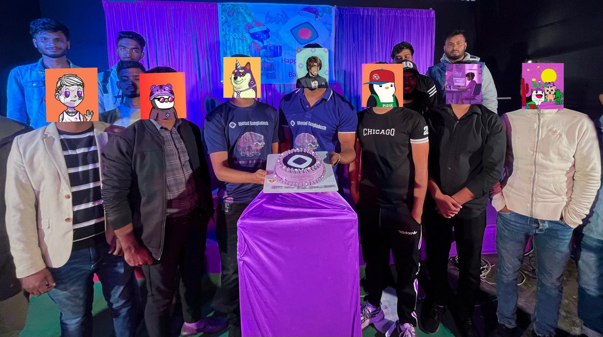 Happy New Year 2025

We had an amazing time celebrating the start of this exciting year together. It was such a memorable experience! A heartfelt thank you to <a href="/MonadBangladesh/">BanglaNads 🇧🇩 (mainnet arc)</a> for hosting and a special shoutout to <a href="/Shamim066/">Shamim</a> for making this event to a grand success.💜🥰

Here’s
