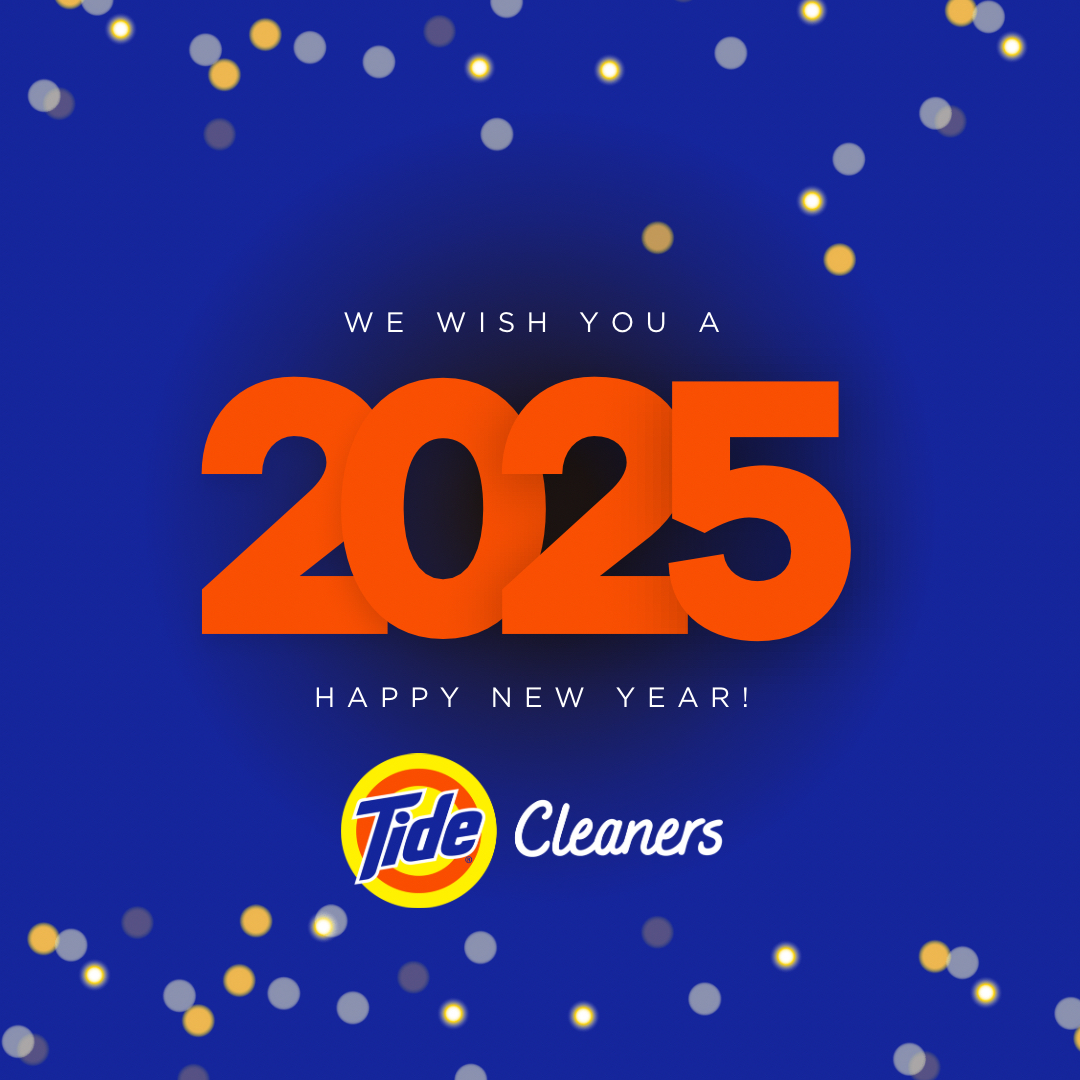 TideCleanersAZ's tweet photo. Happy New Year from Tide Cleaners! 

Here’s to starting 2025 fresh, clean and ready for success! We’re grateful for your trust and look forward to making life easier with top-notch cleaning services all year long.

Cheers to a spotless year ahead! ✨👕 https://t.co/3c1sax9Mbj