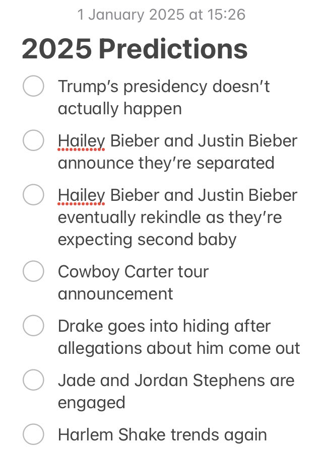 holy_trilogyXO's tweet image. locking in my 2025 predictions