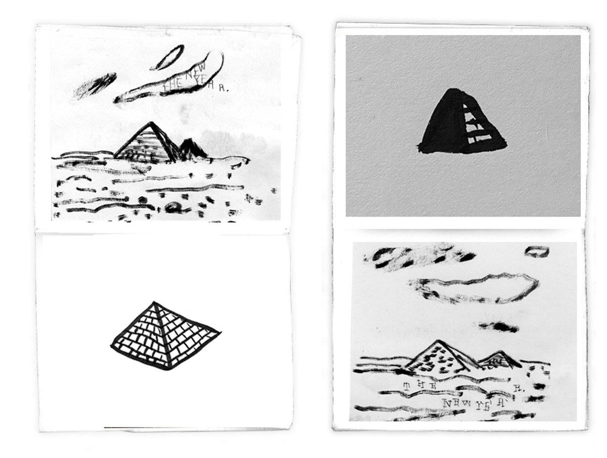 wcraghead's tweet photo. Happy New Year!
New, free, DIY BOOK: “seedtoss, THE NEW YEAR.”
Something to remind us that this too shall pass. Reads like a tiny calendar comic booklet.
Read online or download for free at https://t.co/ujazKOrxdw
#comic #zine #seedtoss #pyramid https://t.co/KoprXMdOz3