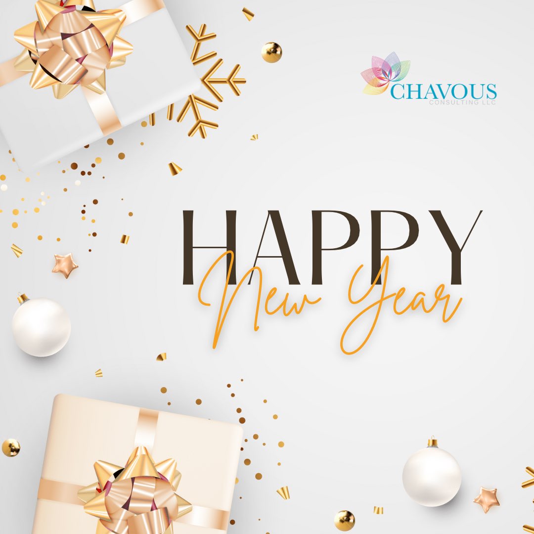 ChavousConsult's tweet photo. Chavous Consulting wishes you a Joyful and Happy New Year!! We’re excited about all that 2025 has in store for the firm, and we’ve already rolled up our sleeves to get to work! Helping people is our mission and our calendar is full of opportunities to do so! #happynewyear #2025 https://t.co/er6k8sQa4i