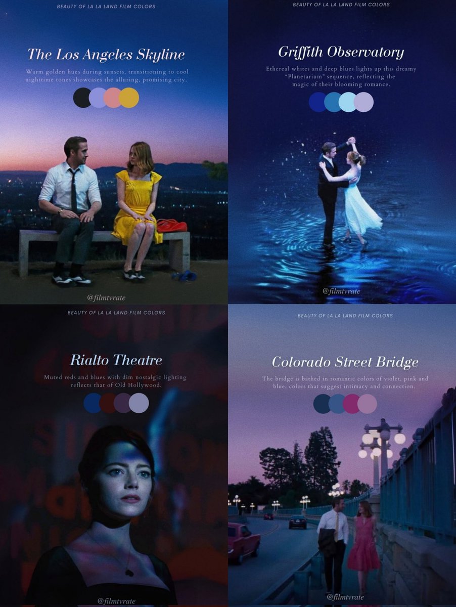 colors of la la land (2016)