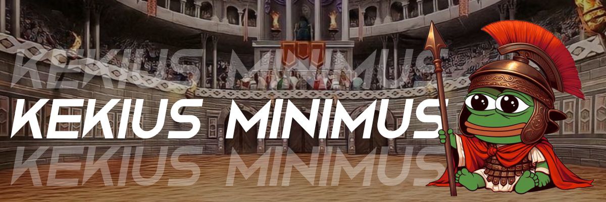 KekiOnSol's tweet photo. Kekius Minimus just went live! $KEKI

CA:F4nhvF9Sp749PUhLphwdAqGSNetuaX8esB6E9Phipump
TG:https://t.co/HDyGDuRIME
WEB:https://t.co/sNNw7bwePH https://t.co/YnQbtPeCc9