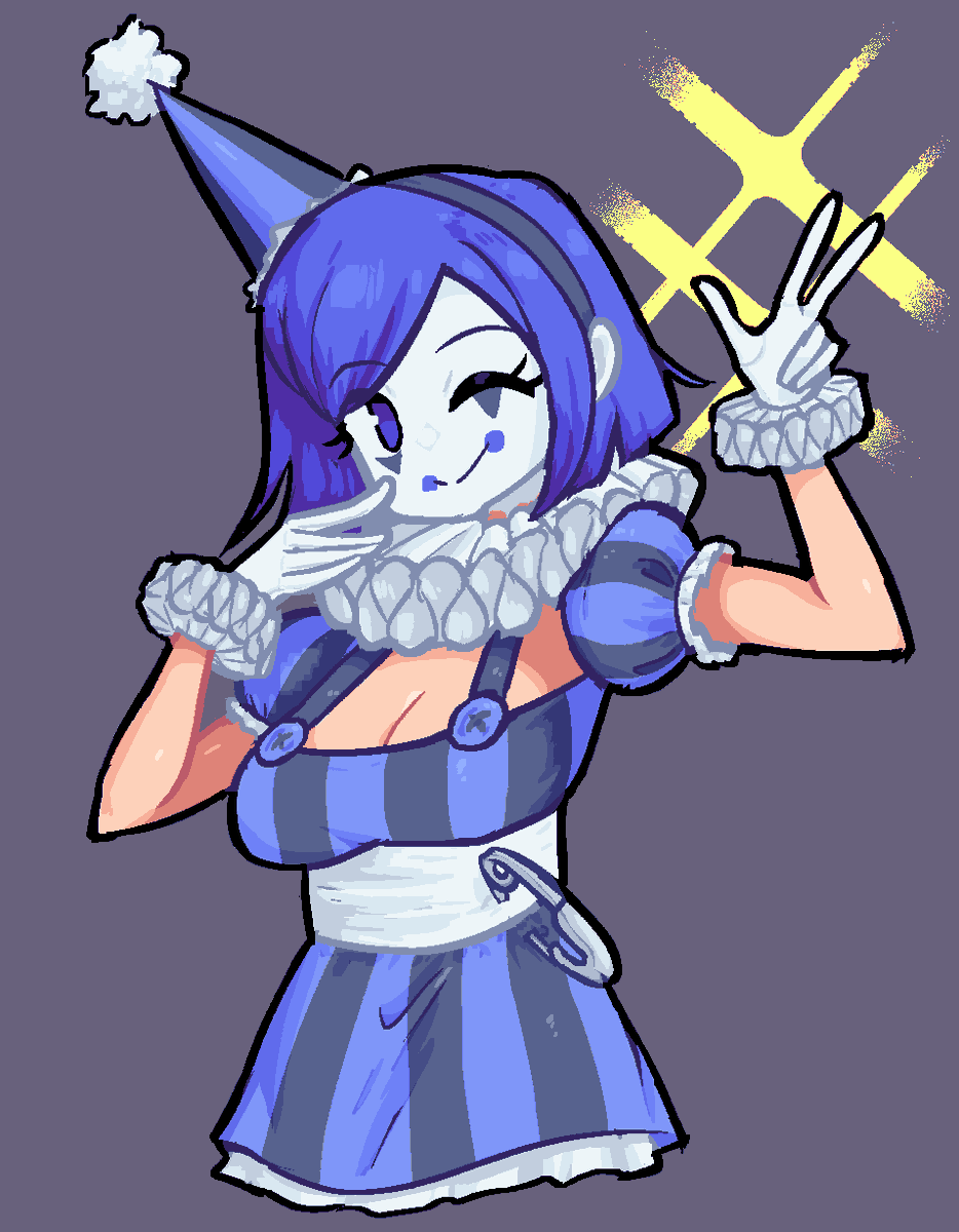 PurpIeNamako's tweet photo. Gwen from Cassette Beasts! https://t.co/131uKK9HaR