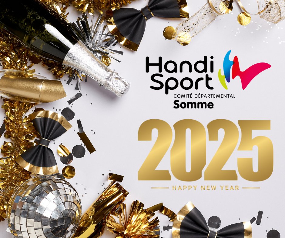 💛 MERCI 2024 ! RENDEZ-VOUS EN 2⃣0⃣2⃣5⃣ ! 🥳🥂

Toute l'équipe du <a href="/CDHandisport80/">Comité Départemental Handisport de la Somme</a> vous donne RENDEZ-VOUS en 2025, pour une belle Année Handisport, toujours plus riche en événements sportifs, ... EN SPORT ACCESSIBLE A TOUS ! 🫶

<a href="/CDHandisport80/">Comité Départemental Handisport de la Somme</a> 
💛 handisport-somme.org