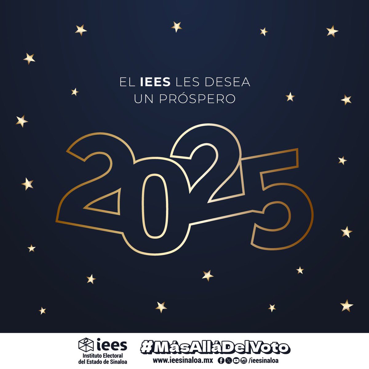 El IEES les desea un próspero 2025 💫