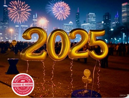 EdgebrookAce's tweet photo. Our Edgebrook Ace family wishes everyone a spectacular 2025 full of love, health, happiness, prosperity, and more! Happy 2025!! https://t.co/kIqEeFwDsN