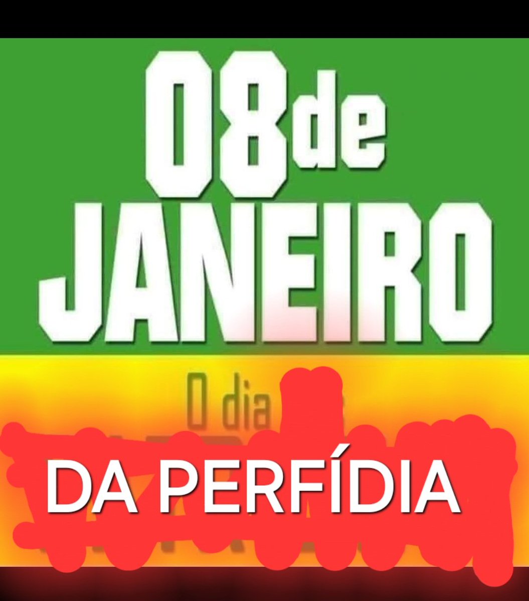 EmSalvadorBA's tweet photo. @revistaoeste Dia 8 de Janeiro, dia nacional da Perfídia.
8/1 #8JAN #8deJaneiro #brazilwasstolen https://t.co/XoWlUbzuRB