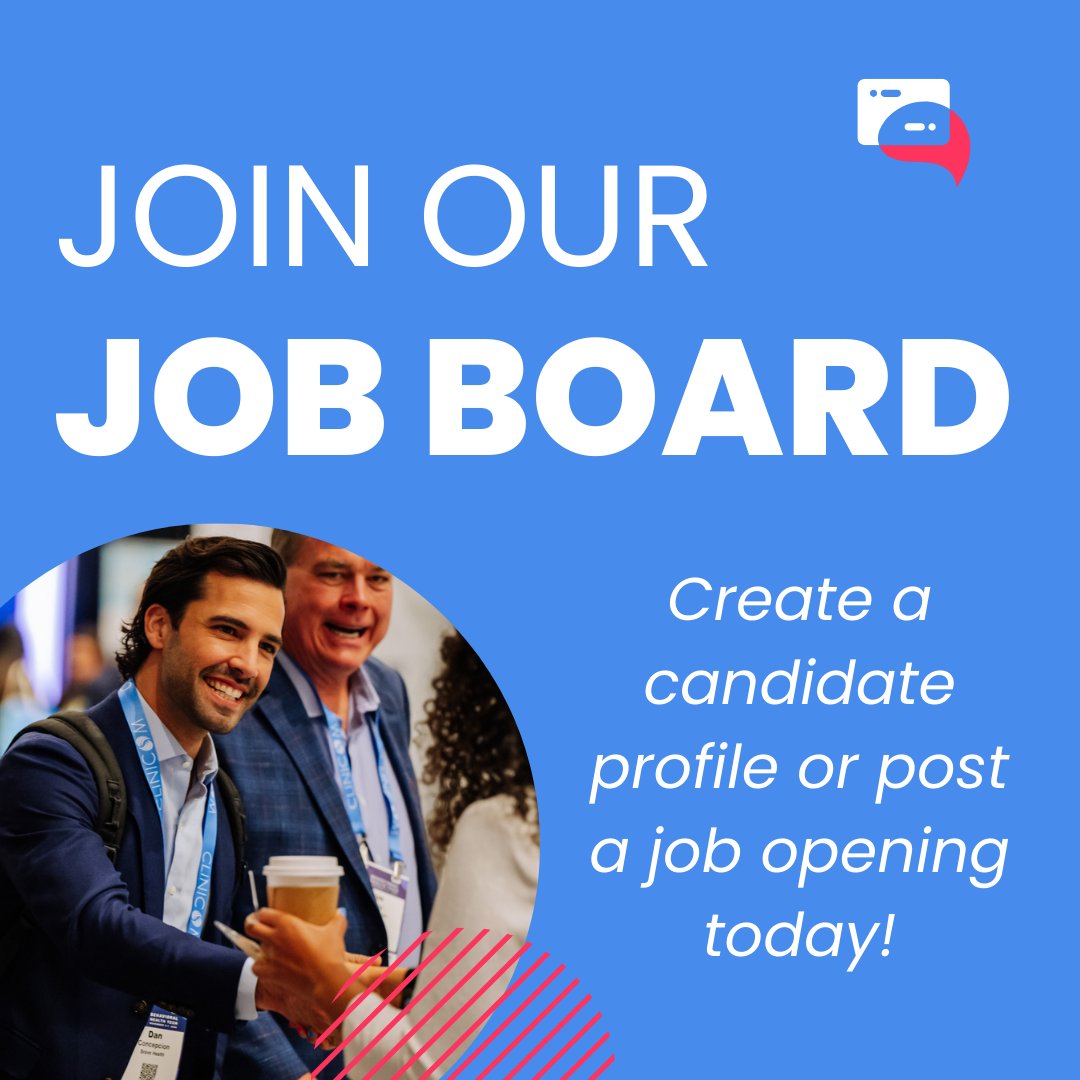 New year, new career! 💼

Did you know we have a job board FILLED with career opportunities in behavioral health? Create a profile or post a job today: hubs.li/Q030PFmH0