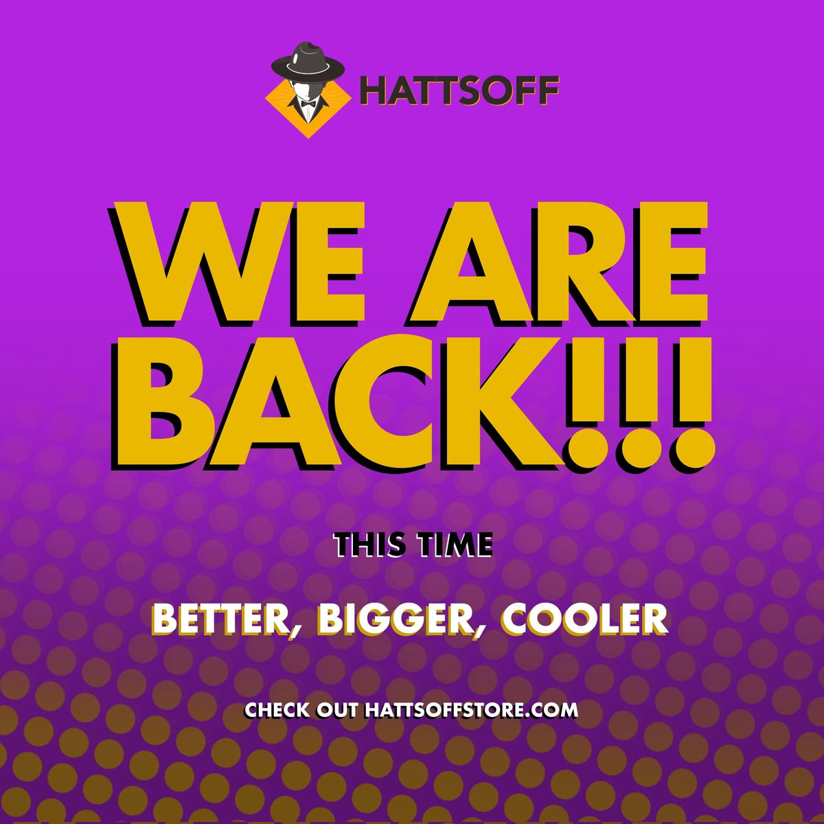 HattsOff Store tweet media