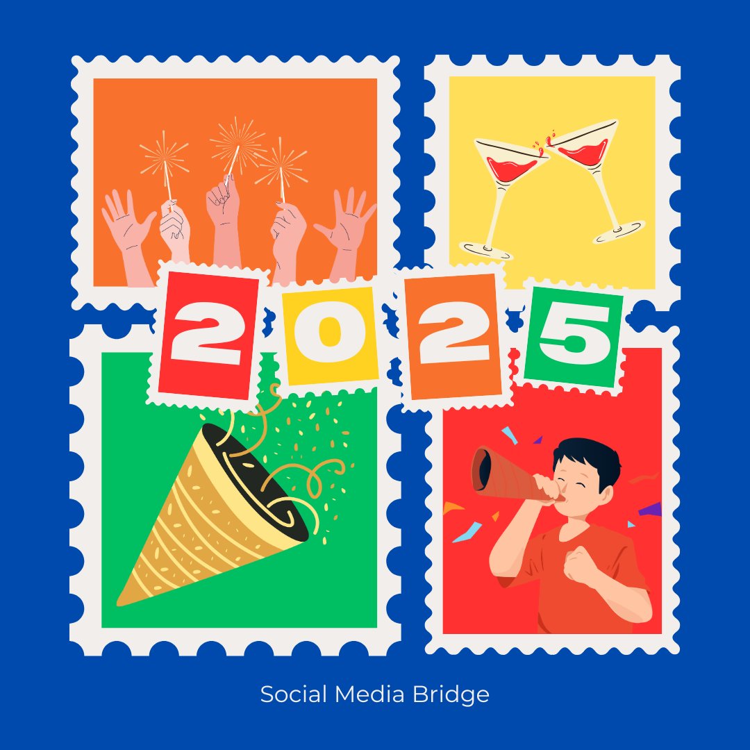SM_Bridge's tweet photo. ✨🌟 Happy New Year from Social Media Bridge International! 🌟✨
From all of us at Social Media Bridge International, we wish you a year filled with success, joy, and prosperity. Let's make 2025 a fantastic year together! 🌟

#HappyNewYear https://t.co/qiXuvqAhZj