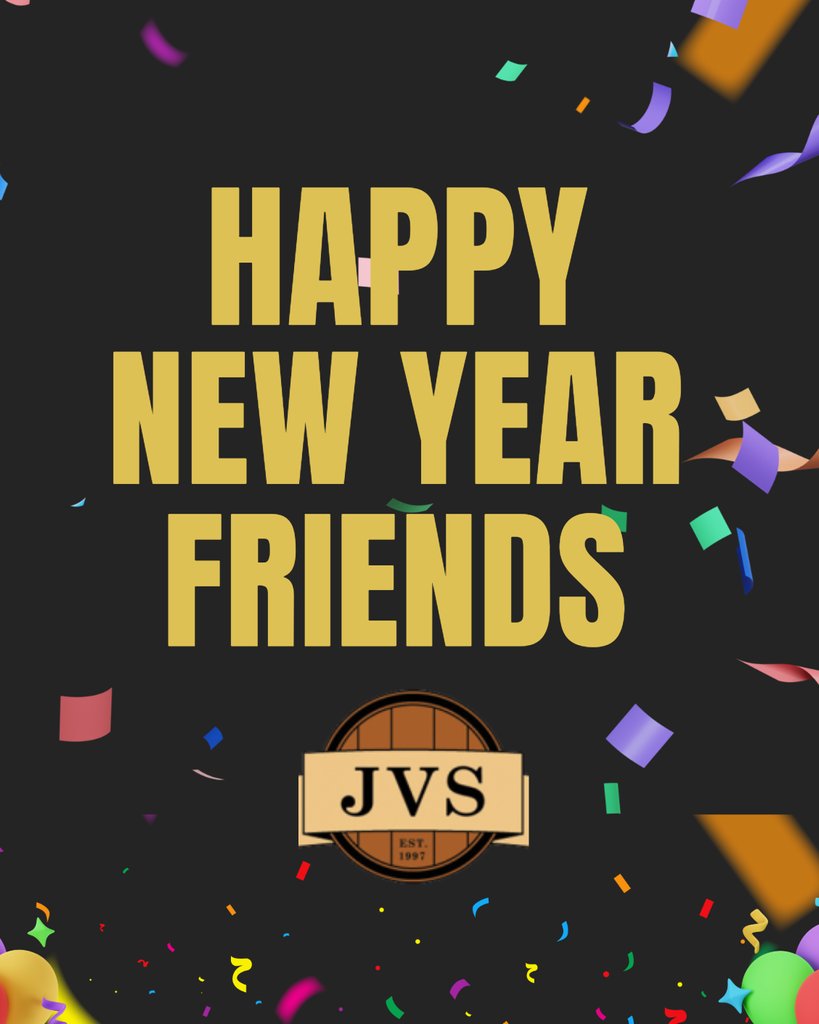 Happy New Year from JVS Imports! 

As the sun rises on this beautiful New Year’s Day, we are filled with excitement and gratitude for the journey ahead in 2025. Thank you to our incredible community for your support and passion for quality spirits.

#HappyNewYear #JVSImports