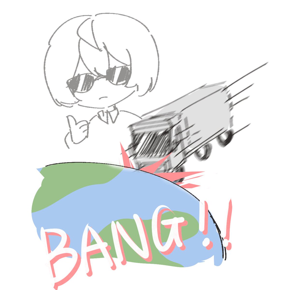 转生卡车撞地球