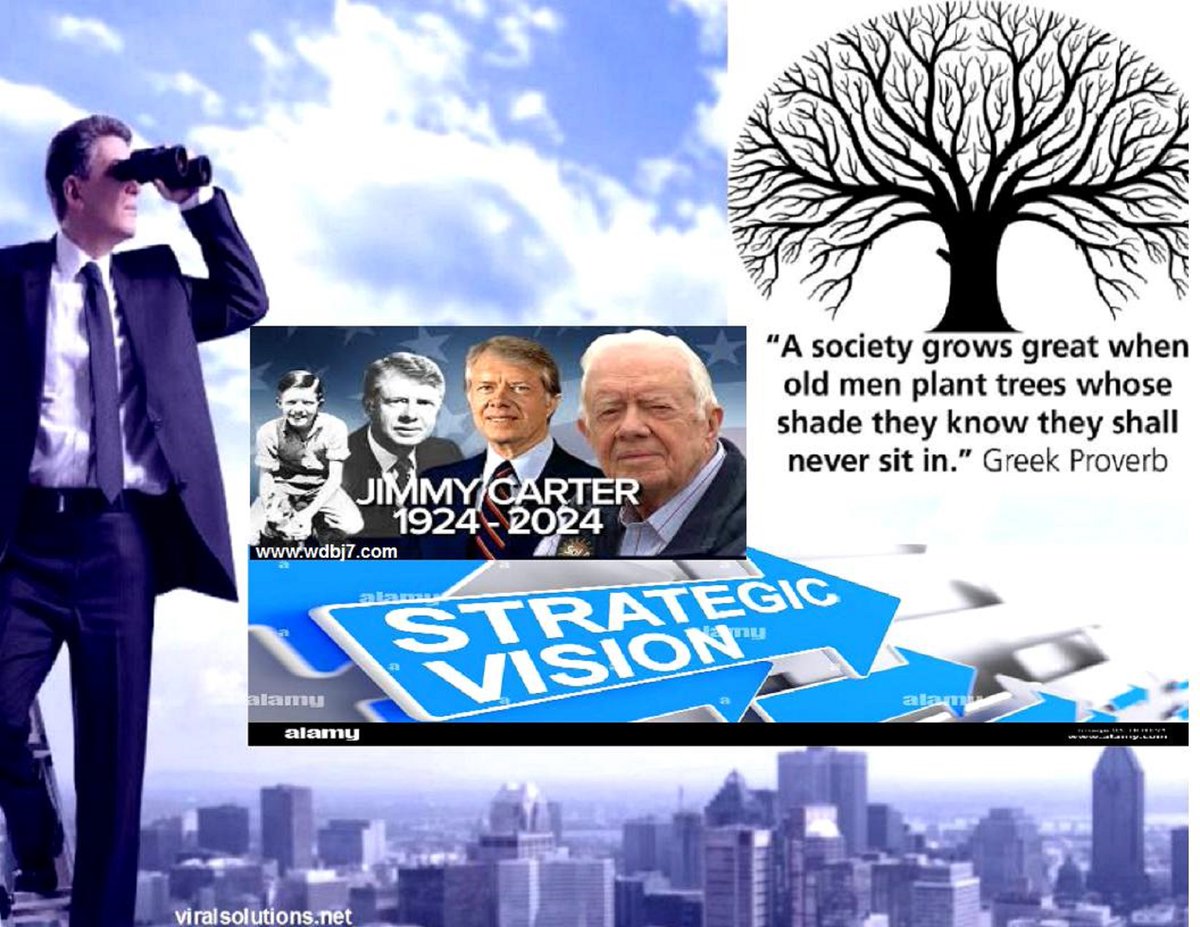 Smalltofeds's tweet image. For 2025 – The Dire NEED FOR LONG TERM STRATEGIC VISION Embodied In The Life Of Jimmy Carter
larsoke4.wixsite.com/website/post/f…  #JimmyCarter #Strategicvision