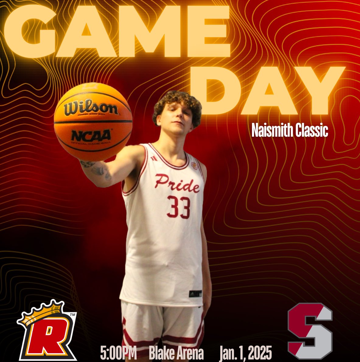 GoRegisPride (@goregispride) on Twitter photo ‼️GAME DAY‼️ <a href="/RegisPrideMBB/">Regis College Men’s Basketball</a> kicks off the start of 2025 at Springfield College for the Naismith Classic starting at 5pm! #roarpride ‼️GAME DAY‼️ <a href="/RegisPrideMBB/">Regis College Men’s Basketball</a> kicks off the start of 2025 at Springfield College for the Naismith Classic starting at 5pm! #roarpride