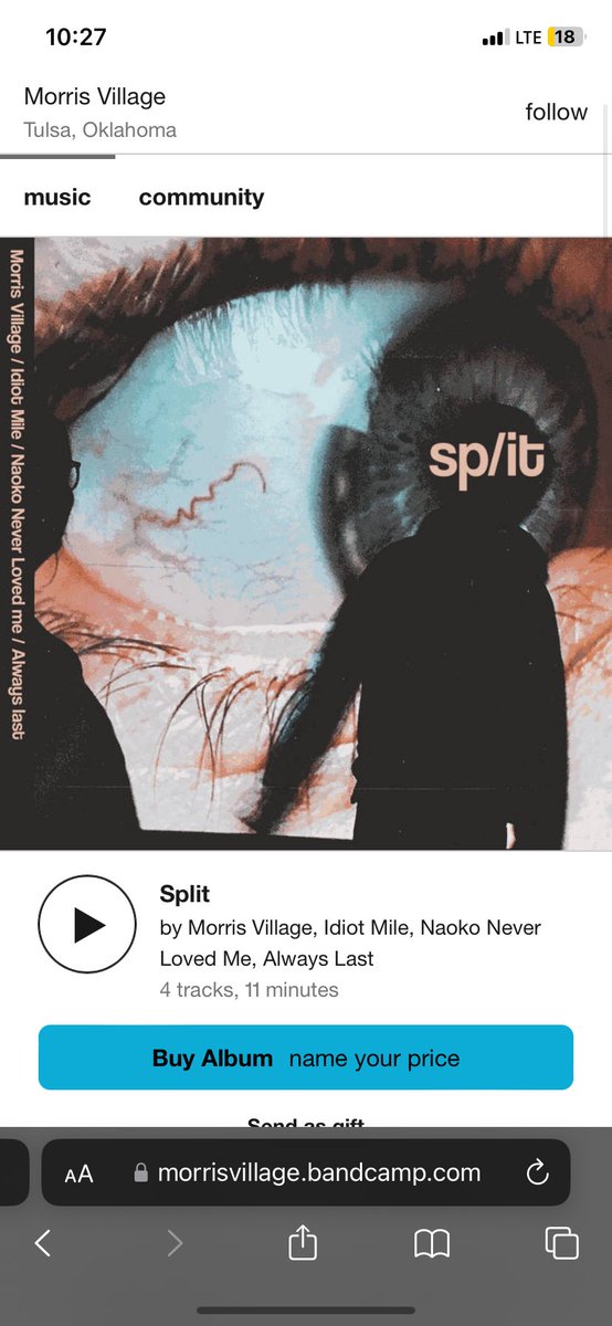 MorrisVillage's tweet photo. New Split EP out on Bandcamp NOW! Everywhere else you get music soon!

@IdiotMile 
@naokonvrlovedme 
@Alwayslast918 

https://t.co/oYKnz03lio https://t.co/1DzsomDLPN