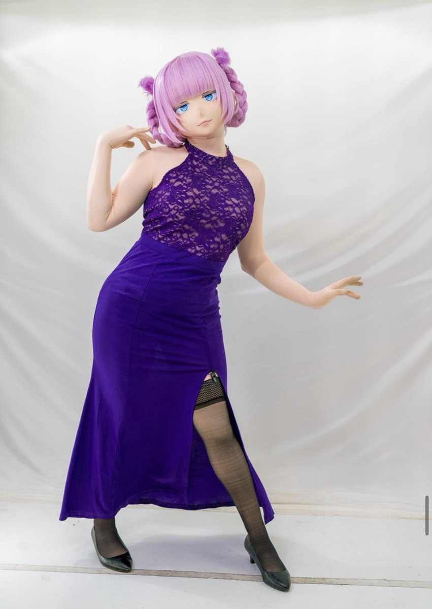 Buster_Kig's tweet photo. Happy new year y’all! Gown and pics from @Afrodyte87 #kigurumi #anime #cosplay https://t.co/w2FTxDRCn9