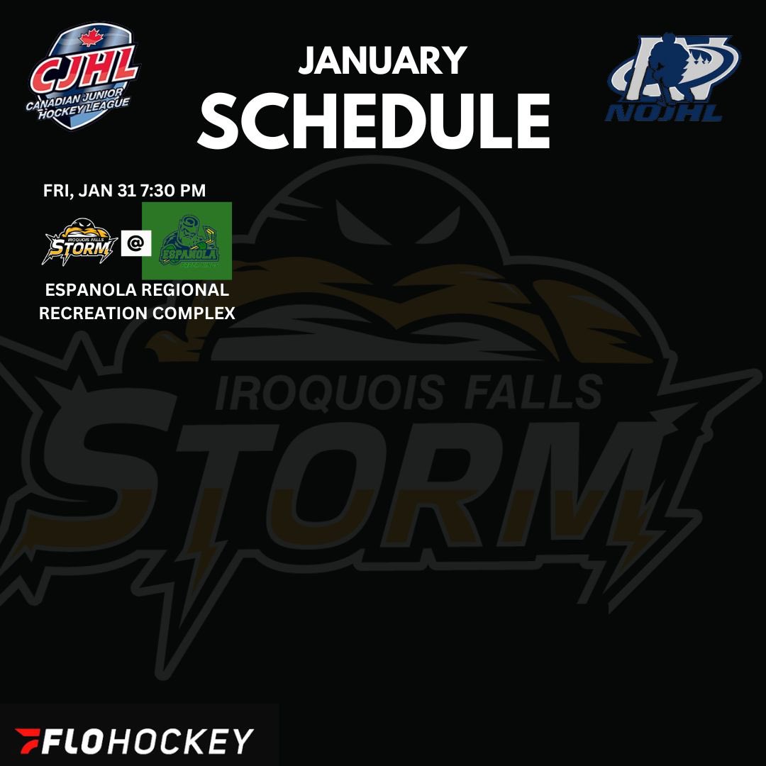 Happy New Year 🎉| Storm hockey is back 

#stormsurge ⚡️