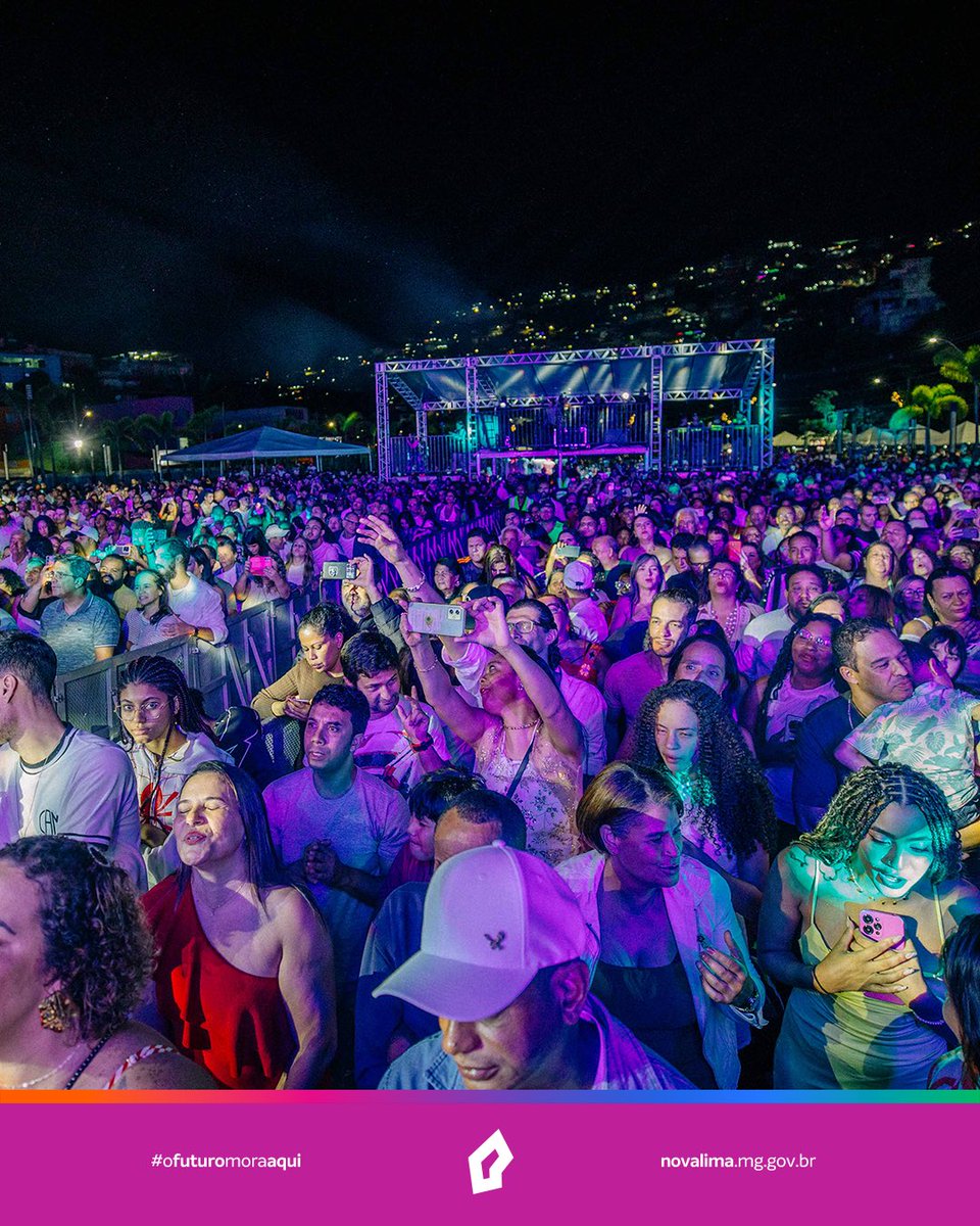 PrefNovaLima's tweet photo. A Roupa Nova por aqui não é só na Festa da Virada não, viu, é no nosso visual renovado também. A Prefs vai começar 2025 em grande estilo e repaginada! 🎤✨ Esse showzão foi só o começo da nossa nova fase. https://t.co/2lPArBrz96