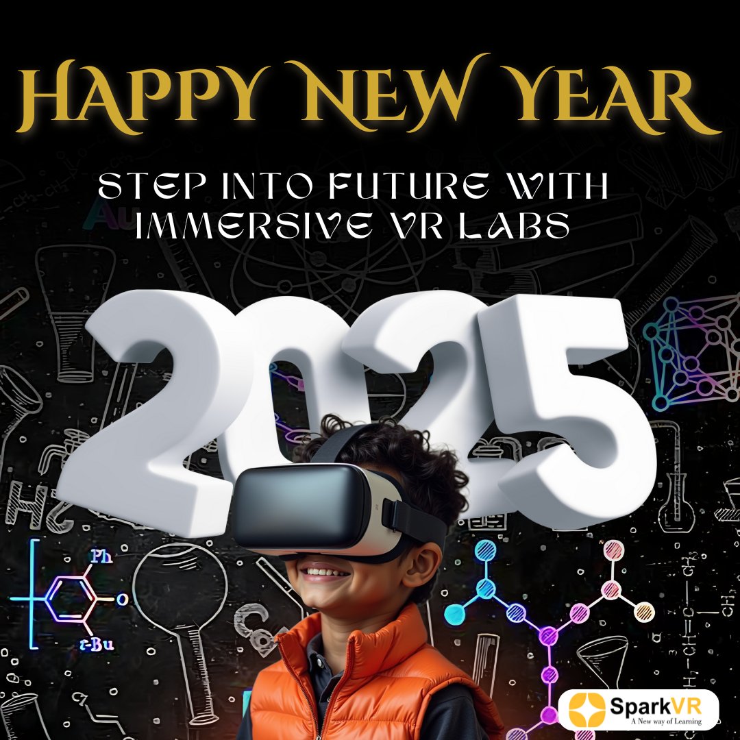 sparkvr22's tweet photo. A new year, a new horizon of possibilities! SparkVR is here to transform education and innovation with immersive VR Labs that redefine learning and engagement.
This year, let’s embrace the power of VR and take a leap into the future together.
#Sparkvr #FutureLearning #NewYear2025 https://t.co/p5RsdhwBI4