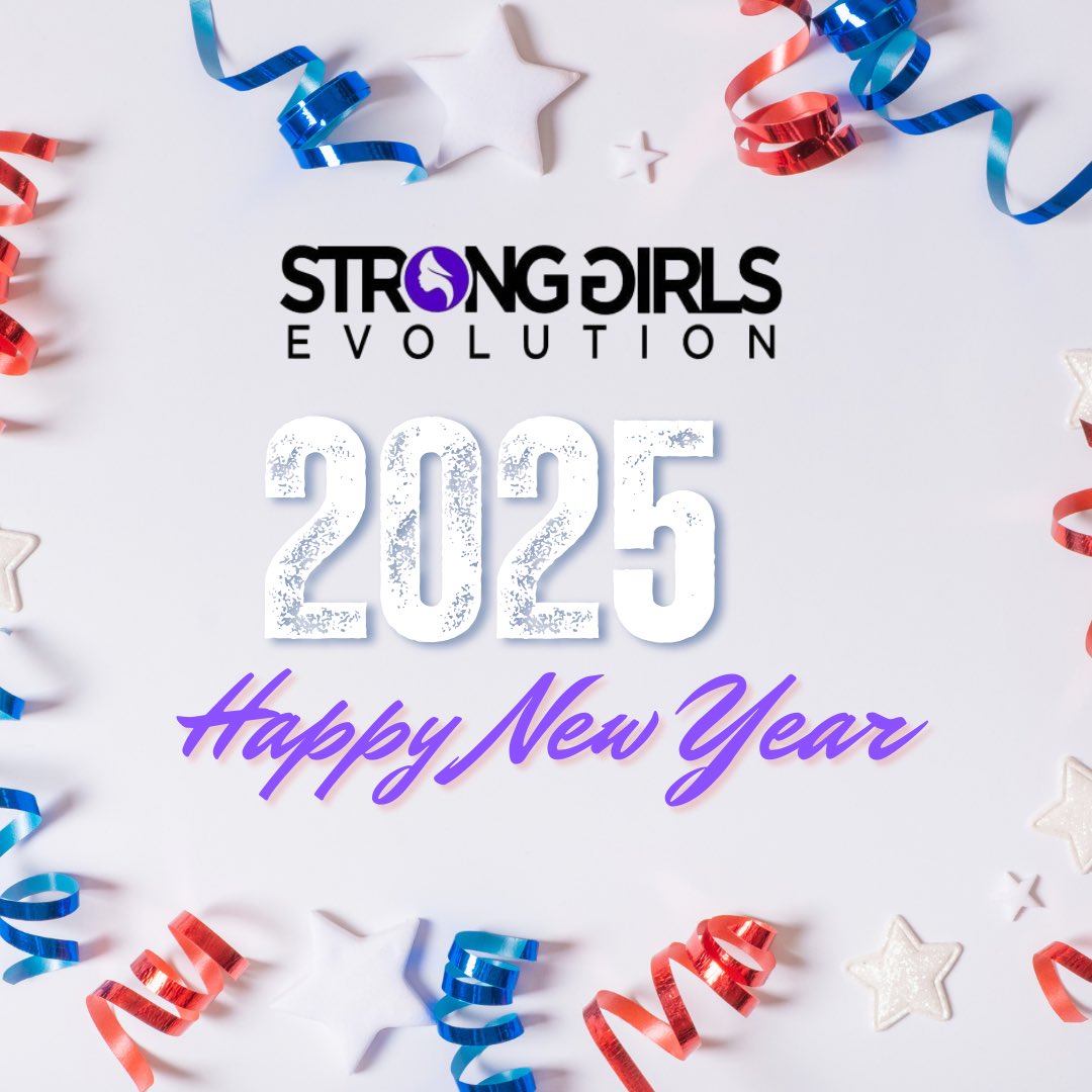 StrongEvolution's tweet photo. Thank you all for believing the Mission and Visions of Strong Girls Evolution.

May every moment of this New Year bring you closer to achieving your dreams!!

#SGE💜 
#2025 https://t.co/zEURFeb0l6