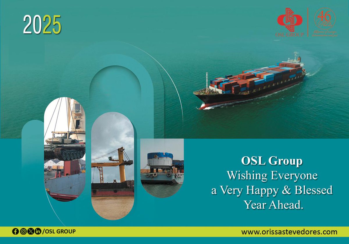 OSL_GROUP's tweet photo. Happy New Year 2025
#HappyNewYear2025
#oslgroup https://t.co/0cPwXhnqXg
