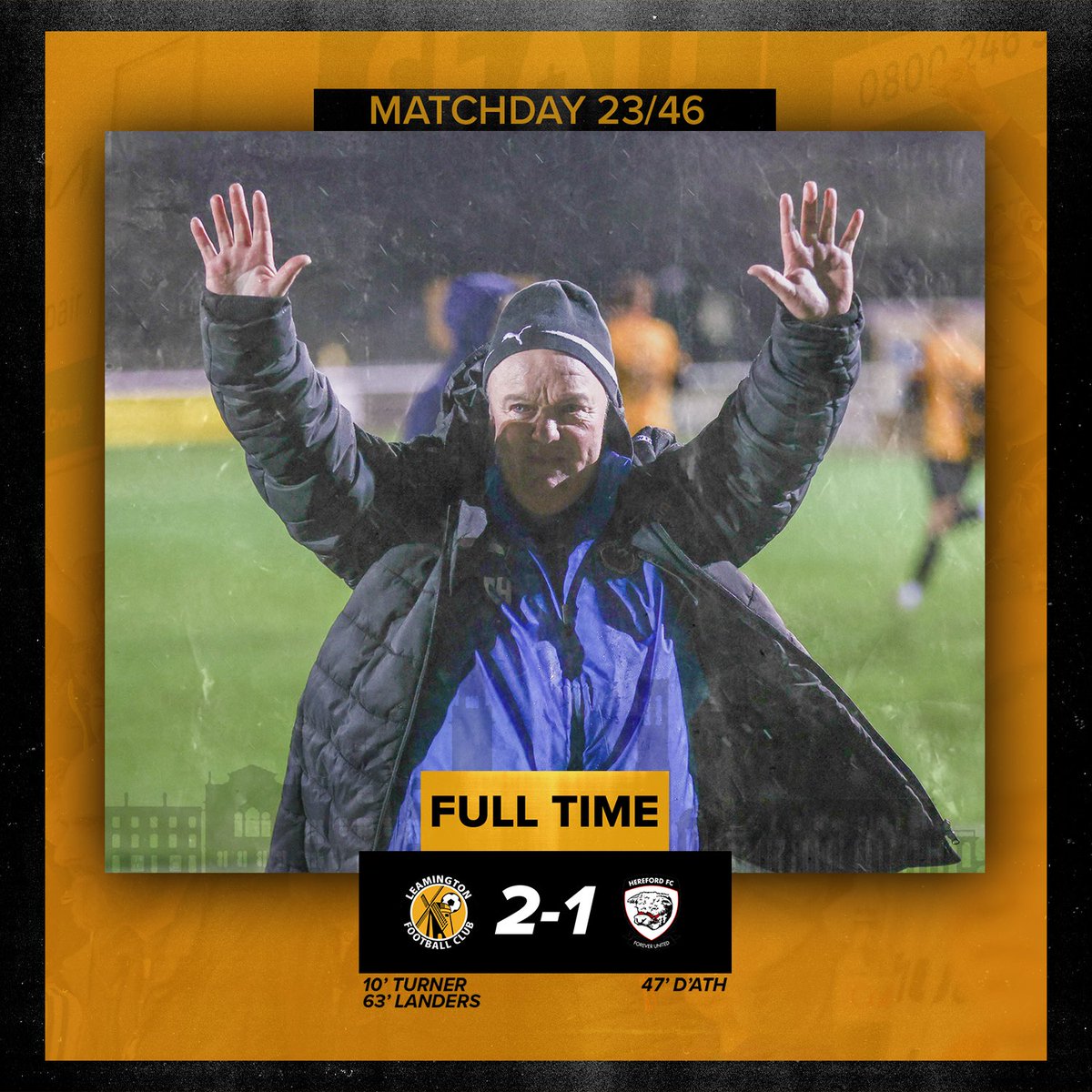 LeamingtonFC's tweet photo. ⏹️ THREE POINTS TO START THE YEARRRRRR!!!!! 

#LEAHER https://t.co/n6JMjC0qeP