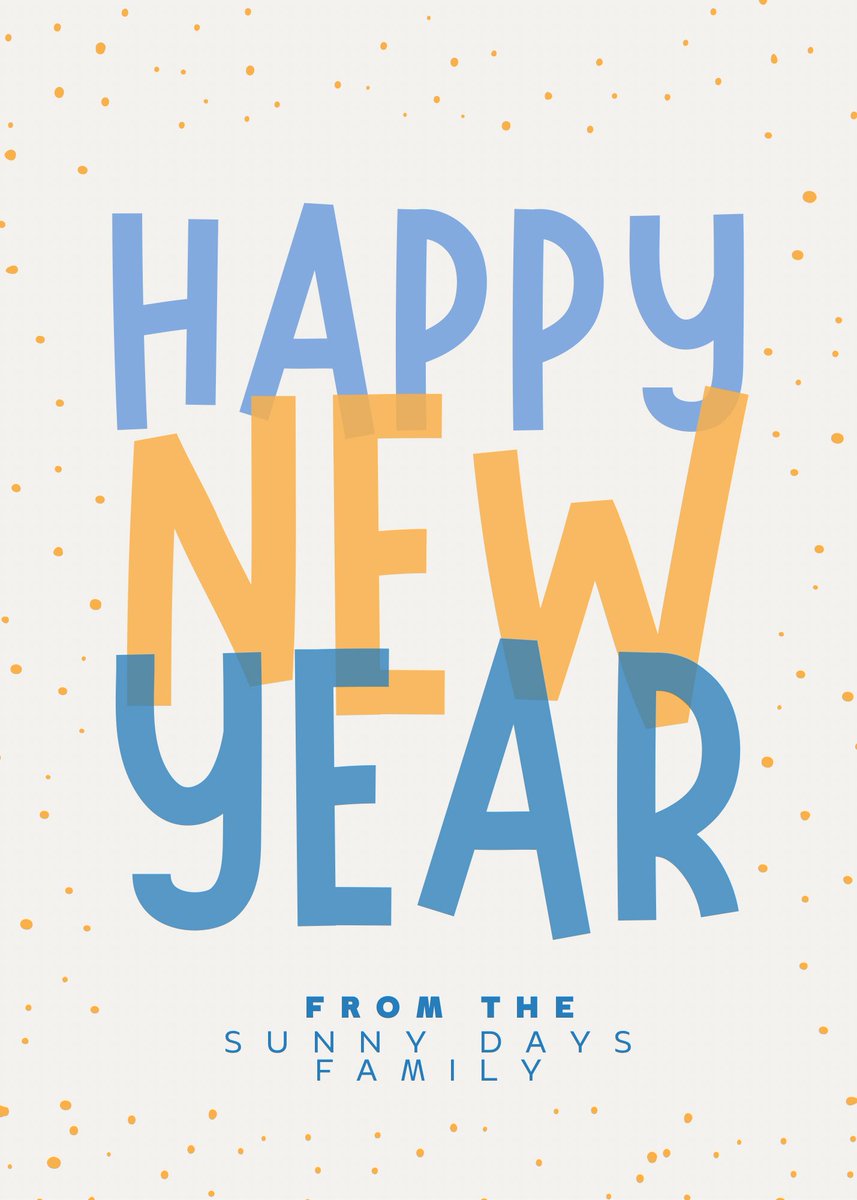 SunnyDaysIHC's tweet photo. Wishing you New Years blessings! 2️⃣0️⃣2️⃣5️⃣ 🎆 ☀️ https://t.co/Qar5C4JpEL