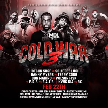 BenXpensive_ETE's tweet photo. Feb 22nd we lit!!! @manslaughterMN if you in the area make sure you slide thru… grab those early bird tickets while they last!! #LO3 #Mandown #MBL https://t.co/ZHZSIQxaTM