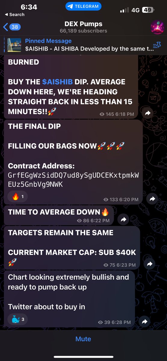 Yerroni0's tweet photo. hey this channel#DEXPumps(https://t.co/zh9PxQcp9K)is frauding you by claiming that follow thread 👇👇
#DexPumps#memecoins#Aishib#Cryptocurency #announce@elonmusk @cmethbot  #crypto #memecoin https://t.co/sU3Bj7f5vX