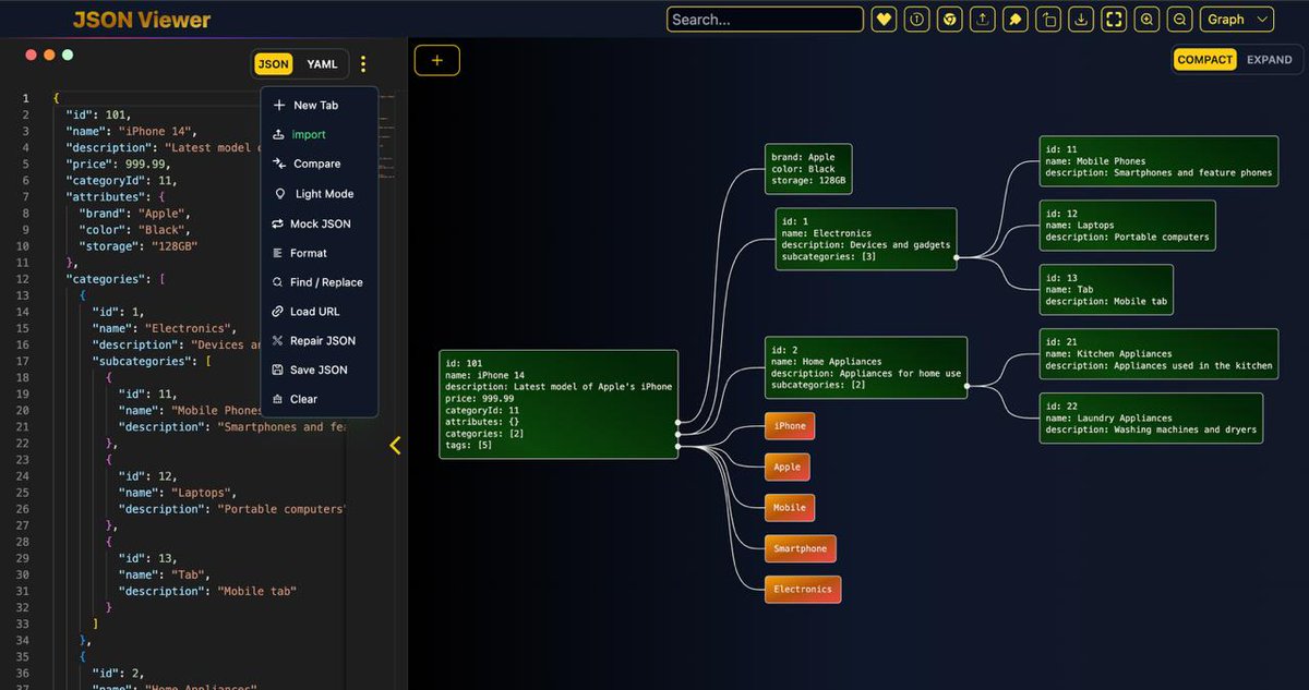 Animesh68589159's tweet image. ✨ 2025, but make it sleek!✨
jsonviewer.tools just got a *glow-up* 💻⚡
🎨 Gradient Themes: to match your vibe
🧭 JSON Path Finder : for next-level precision
🚀 Faster, Smarter, Sleeker
Visit:
#NewLook #JSONViewer #2025Update #TechGlow