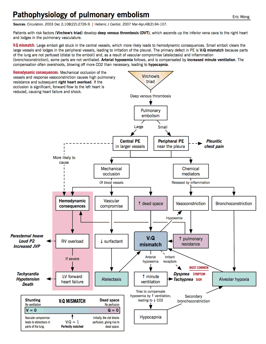 Pathophysiology of Pulmonary Embolism.

nurseslabs.com
