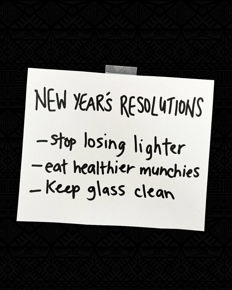 Tribal_Canada's tweet image. Our New Year's Resolutions... Do we have any in common? 😅 

#NewYearsResolutions #NewYearGoals #ResolutionCheck #2025 #NewYear