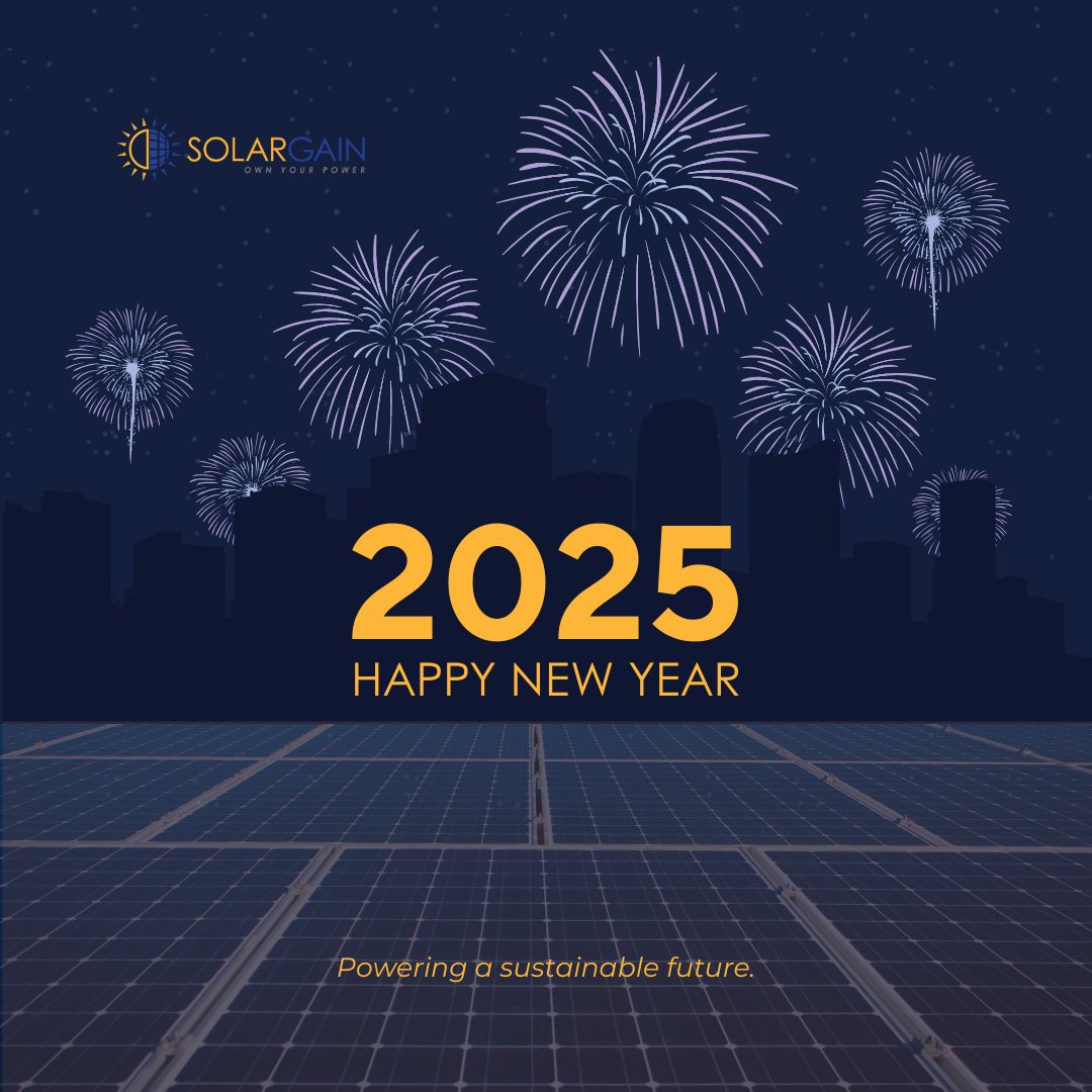 As we reflect on an impactful 2024, we’re excited for what 2025 has in store! Thank you for supporting clean energy and helping us illuminate a path to sustainability. Cheers to a new year of innovation, growth, and solar power!