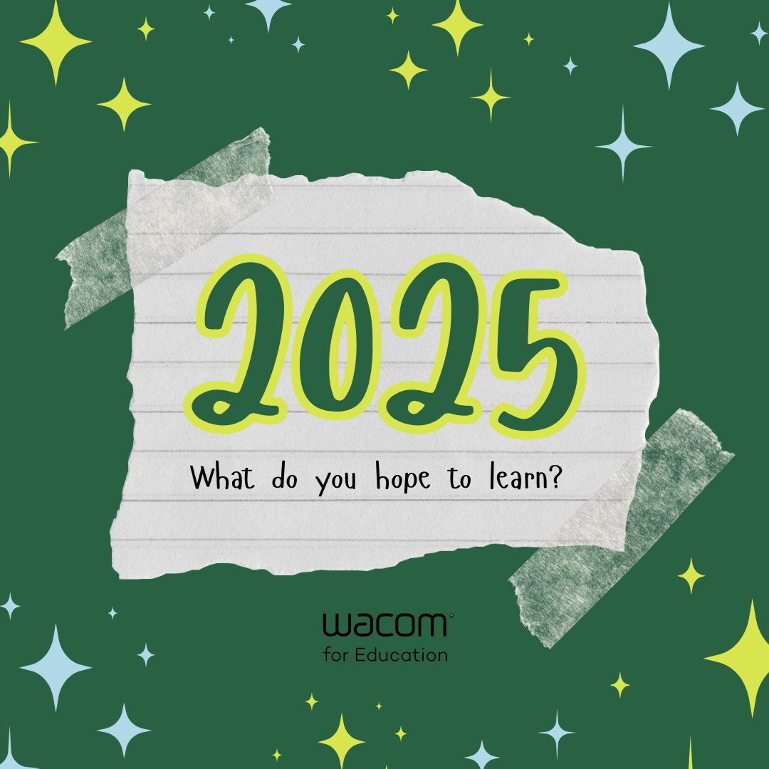 🎉✨ Happy New Year! ✨🎉

What are you most excited to learn and explore in 2025? Whether it’s a new technique, an inspiring project, or a fresh perspective, we know it'll be a masterpiece! ✍️😉

Wishing you a year filled with boundless imagination, growth, and learning! 🌟
