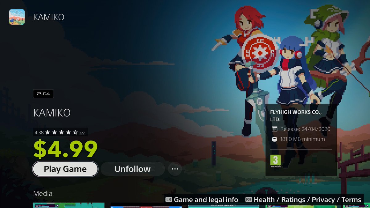 ModelAAA90's tweet image. What you see here are “4” Indie games that I recommend to you: #GravityCircuit, #RogueFlight, #Road96, and #Kamiko.

Today’s industry is full of expensive games and experiences. So I hope you’ll all consider these and enjoy them, as much as I did.