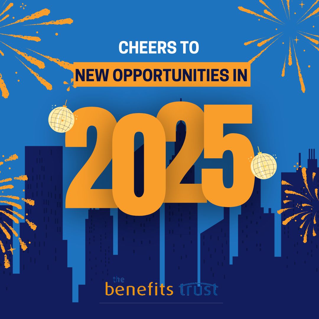 BenefitsTrust's tweet photo. Happy New Year from all of us at The Benefits Trust! 🎉✨

As we step into 2025, we’re excited to continue supporting our clients and partners with innovative benefits solutions. 

#HappyNewYear #2025 #TheBenefitsTrust #EmployeeBenefits https://t.co/QRBMxb0pBa