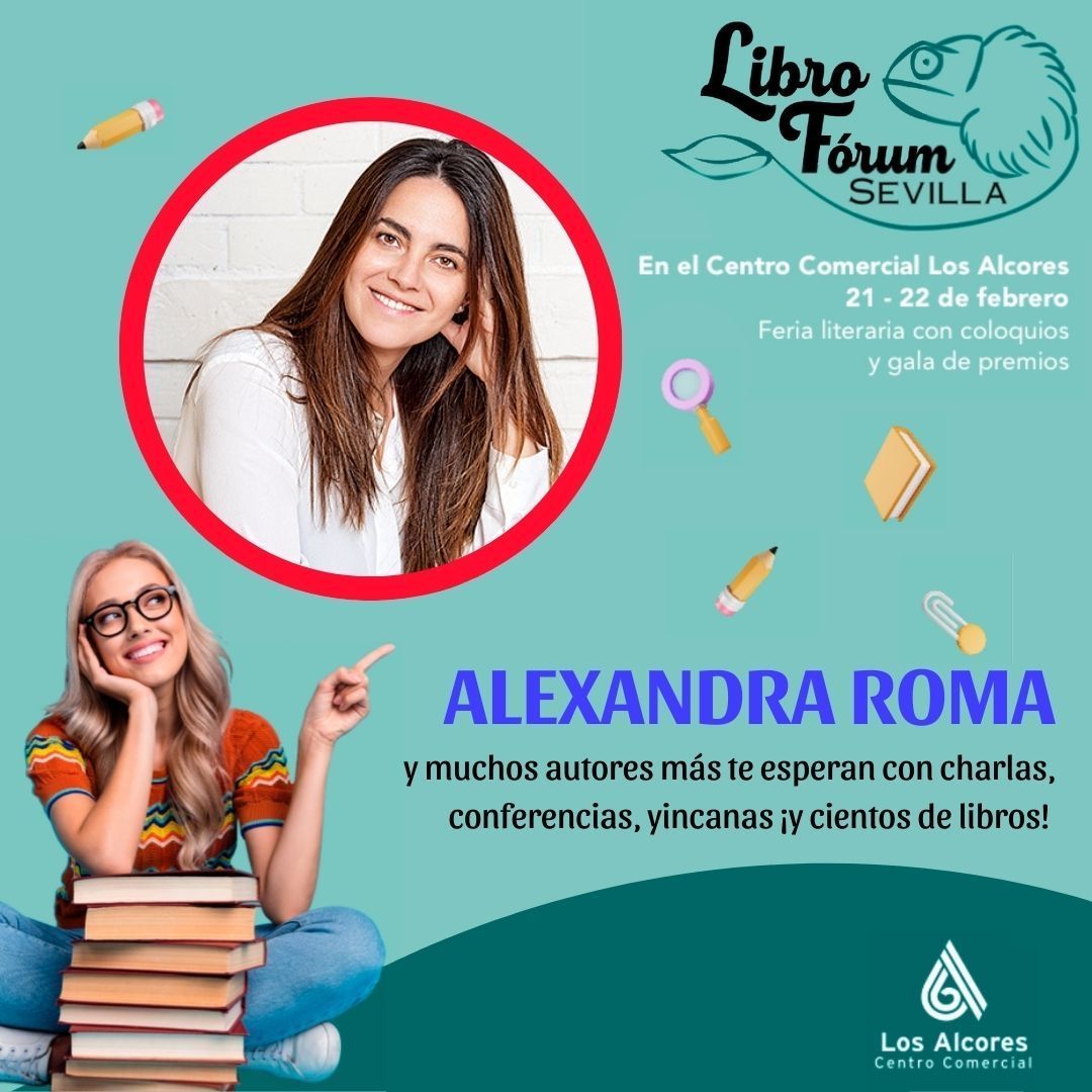 KmleonBooks's tweet photo. 🎉La madrina del Libro Fórum #Sevilla 2025, que tendrá lugar el 21 y 22 de febrero en el CC Los Alcores, en #AlcaladeGuadaira, es @Alexandraromaa. Dará una charla, firmará sus libros, entregará un premio en la gala kmleon y… ¿quién sabe si algo más?😉😉
Ganazas👏🏽
#libroforum https://t.co/ogr7G8OE4Y