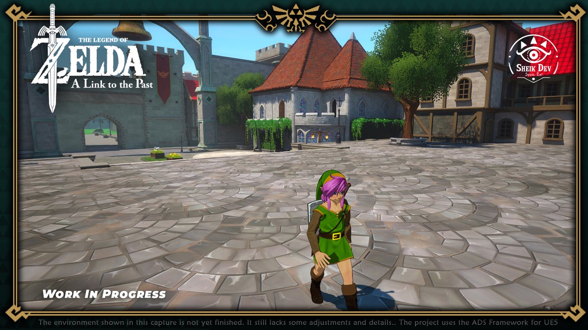 SheikDev's tweet photo. I wish you excellent health and happiness this year and in the years to come 🎊🎉

For my part in 2025 I'll continue to be sharing my Work In Progress on Discord as I did in 2024 ;-)

(As announced in 2024, I don't use X anymore)

#ZeldaALTTP #Zelda #UnrealEngine #LegendOfZelda https://t.co/Qv40i9NbXb