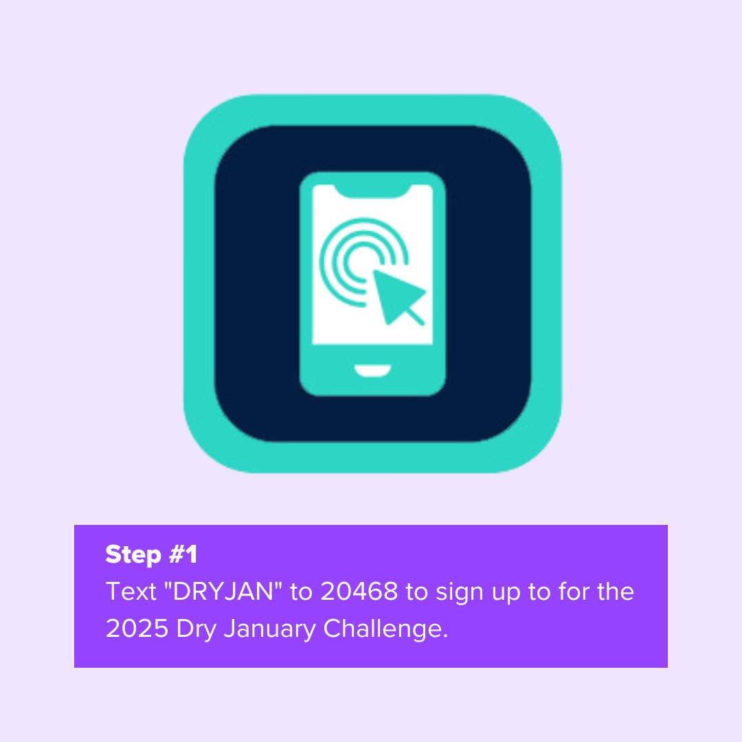 ShatterproofHQ's tweet photo. Every day, Shatterproof works to end addiction stigma. This January, we’re addressing sobriety stigma as well. 

Kick off 2025 with balance for your body and mind. It all begins with a simple text. 📲✨ https://t.co/AoyNRnujfO
