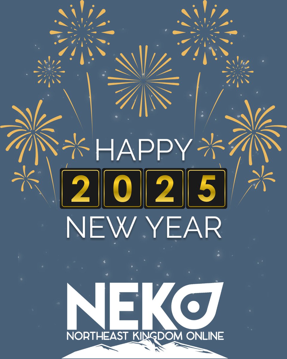 NEKOVermont's tweet image. Happy New Year from NEKO! We wish you a happy, healthy, and peaceful New Year! 🌟 ☮️
