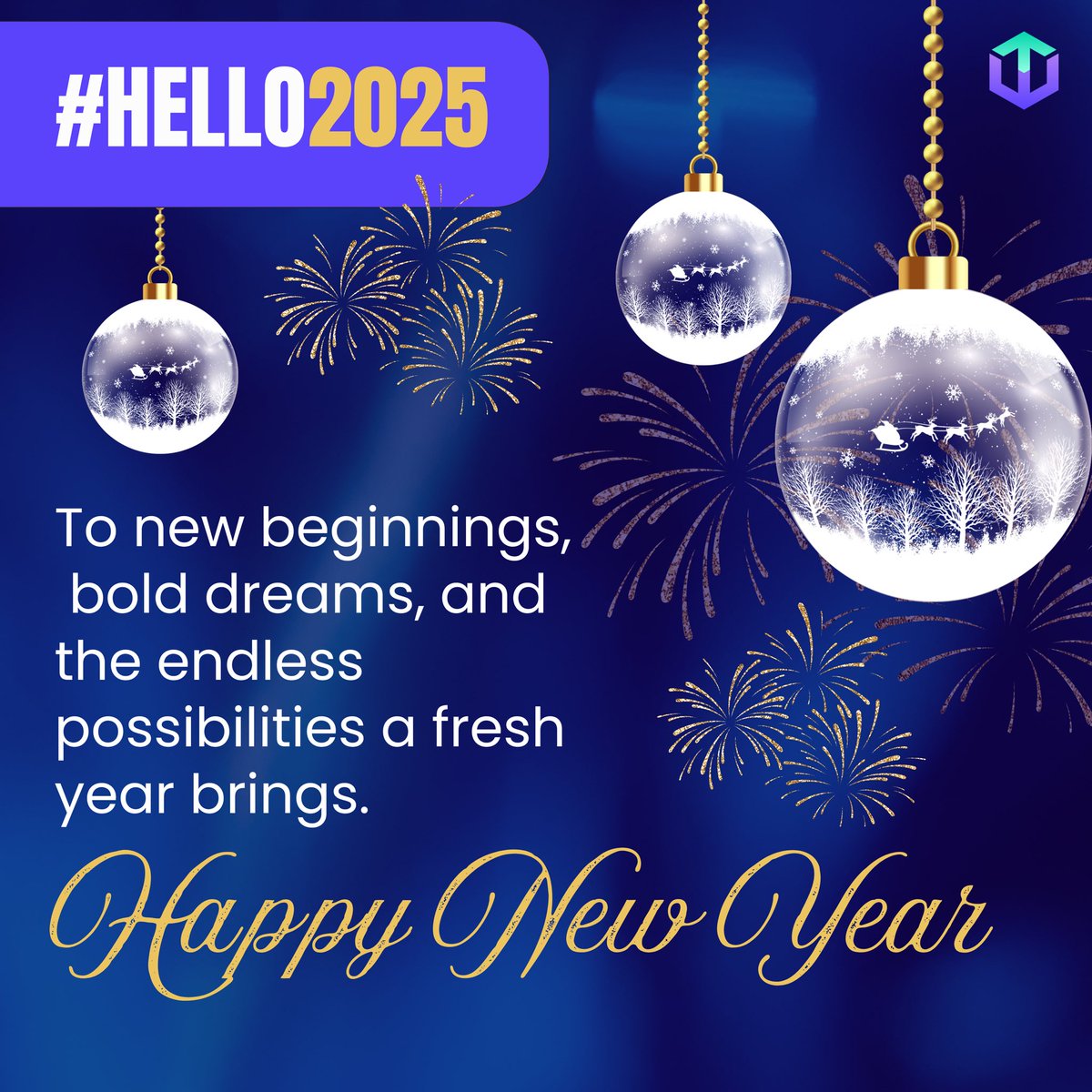 TechwaveC's tweet image. 2025 is here - let’s make it a year to remember! Here’s to embracing new opportunities, chasing dreams, and celebrating every moment along the way!
Happy New Year!
#Techwave #NewYear #2025 #empower #empowersuccess