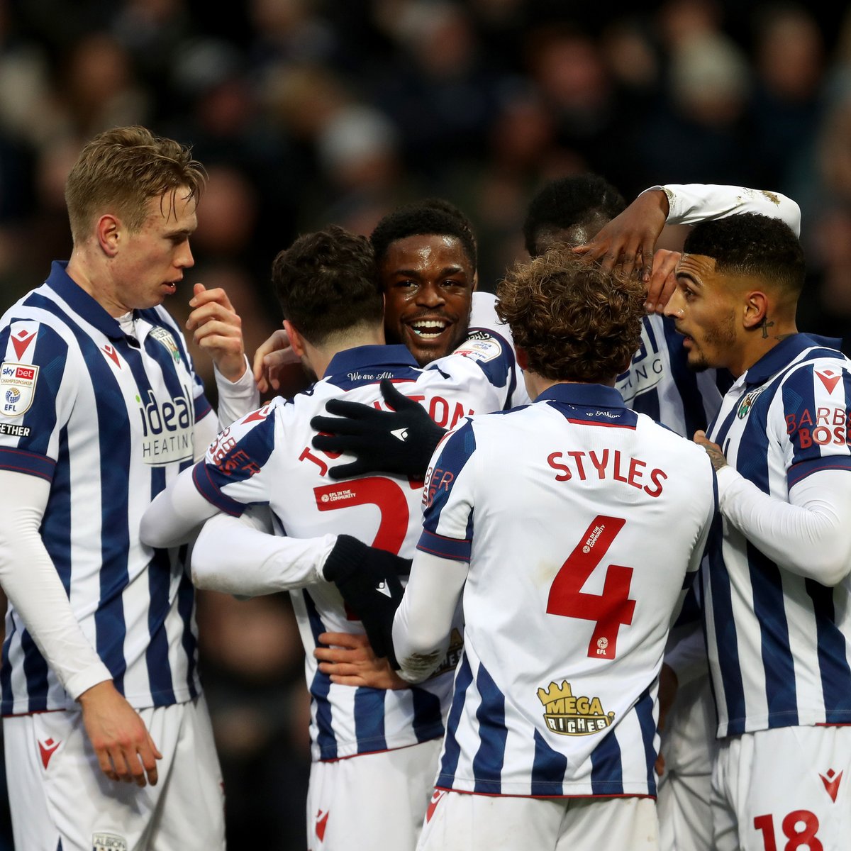 WBA's tweet photo. Some way to start the new year. 🫶
